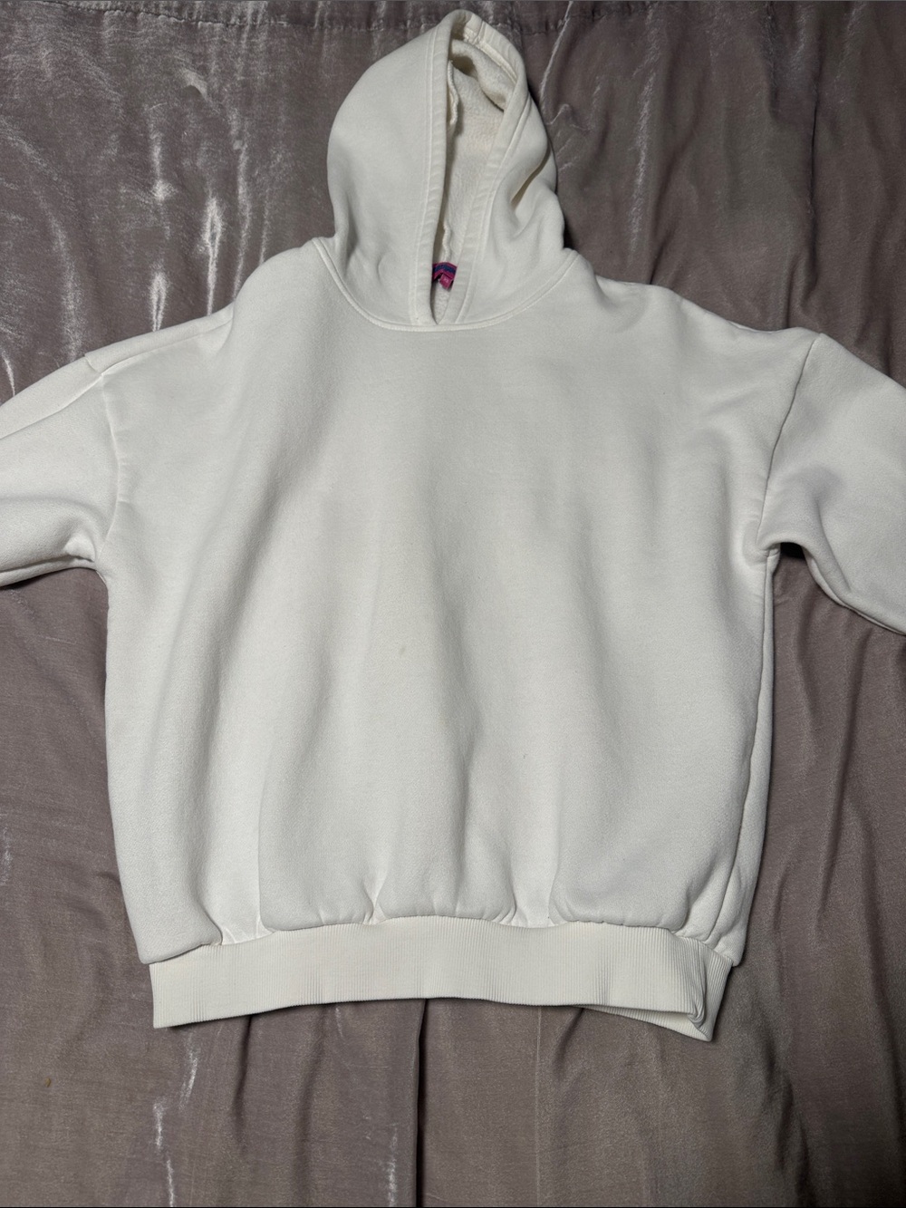 Edikted Bonney Bow Detail Hoodie in White